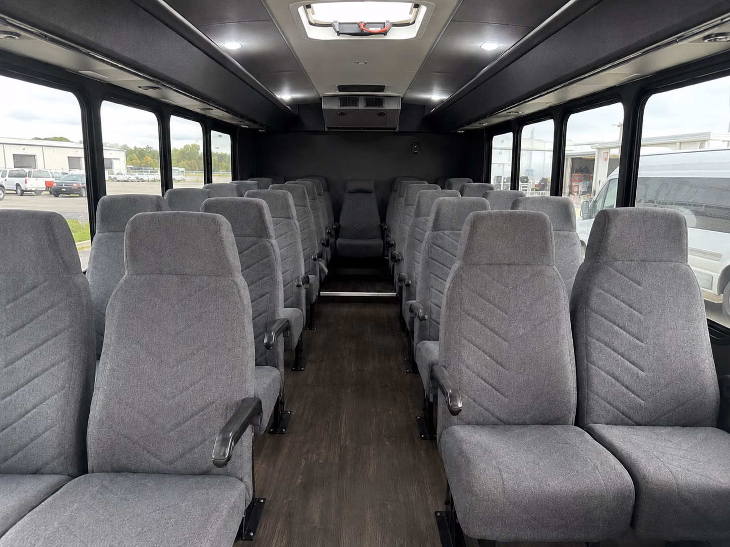 camarillo 15 passenger minibus inside