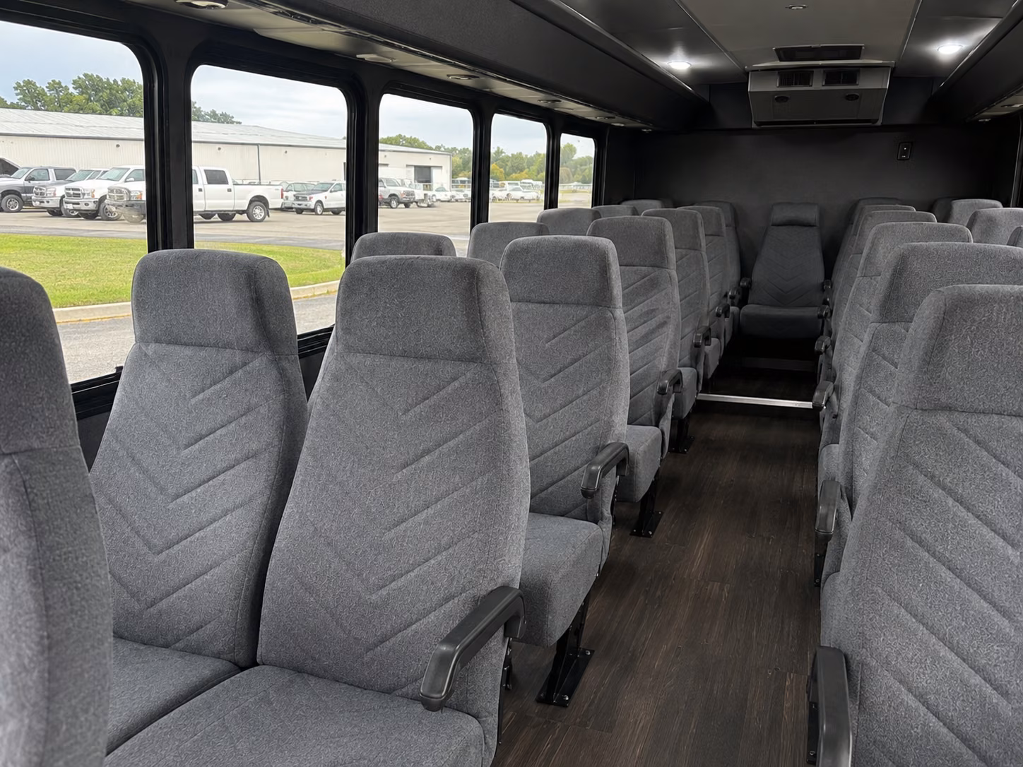 camarillo 18 passenger minibus inside