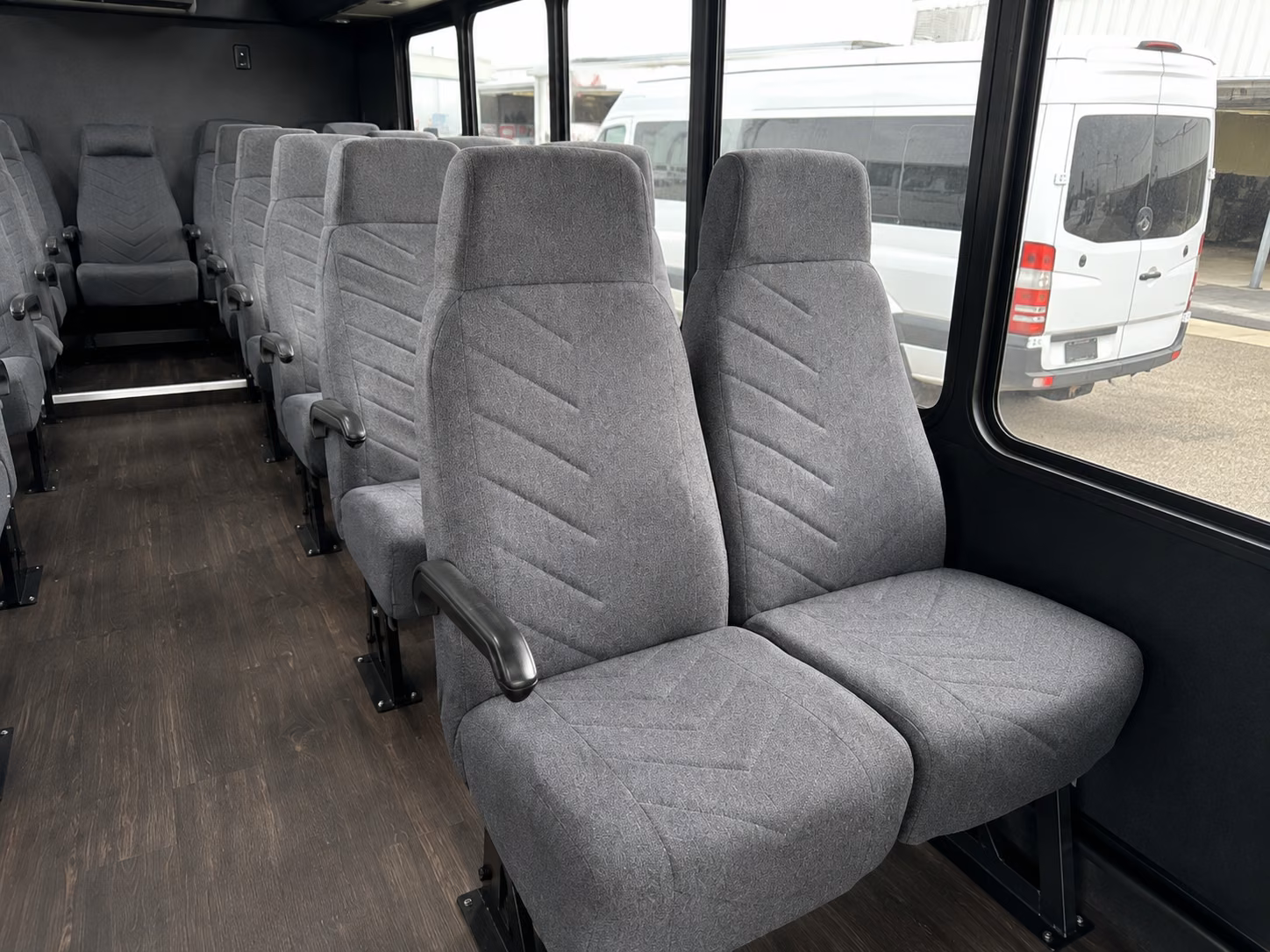 camarillo 18 passenger minibus interior