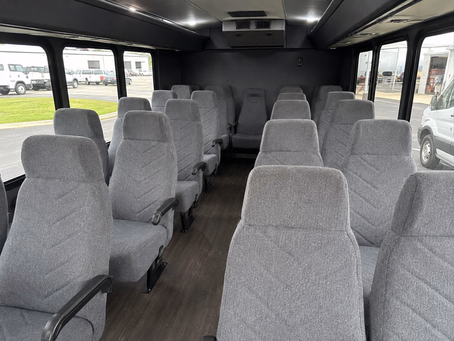 camarillo 20 passenger minibus inside