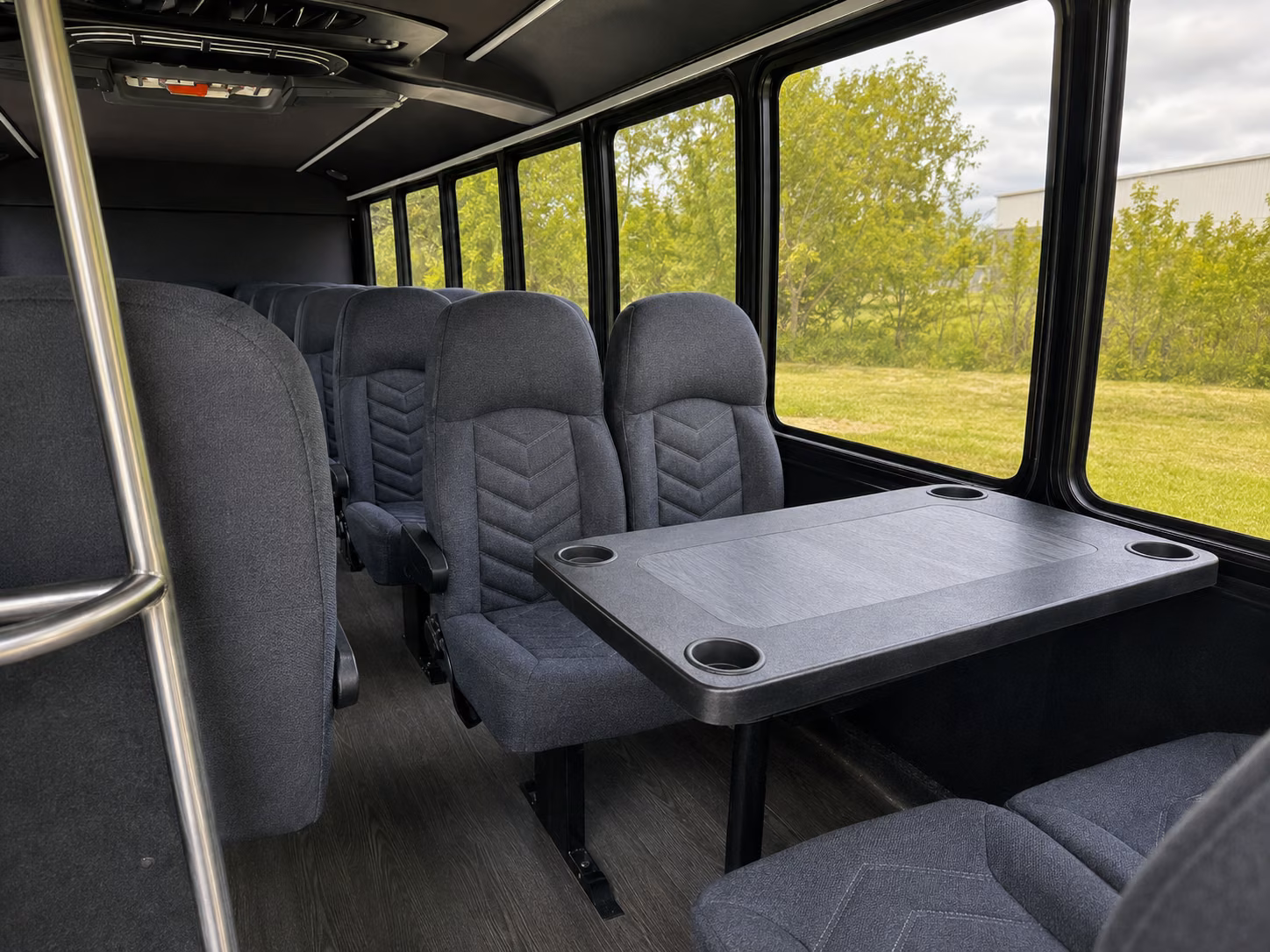 camarillo 20 passenger minibus interior