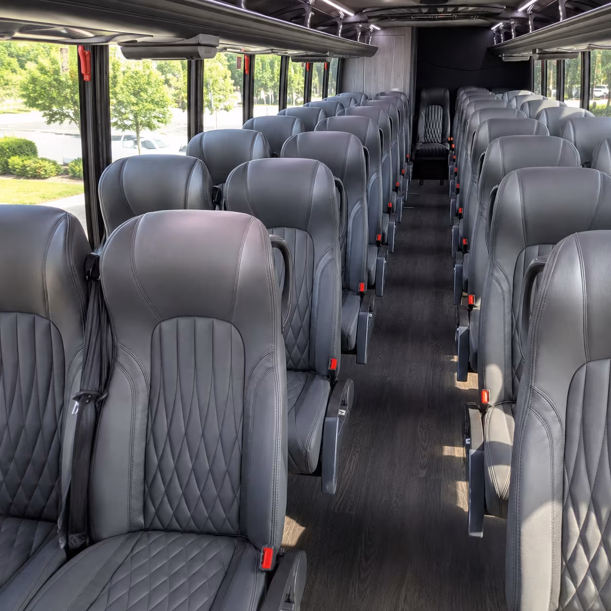 camarillo 25 passenger minibus interior