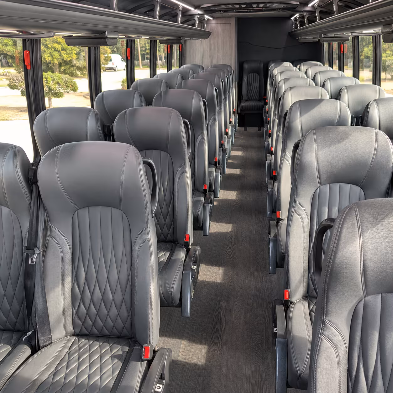 camarillo 28 passenger minibus inside