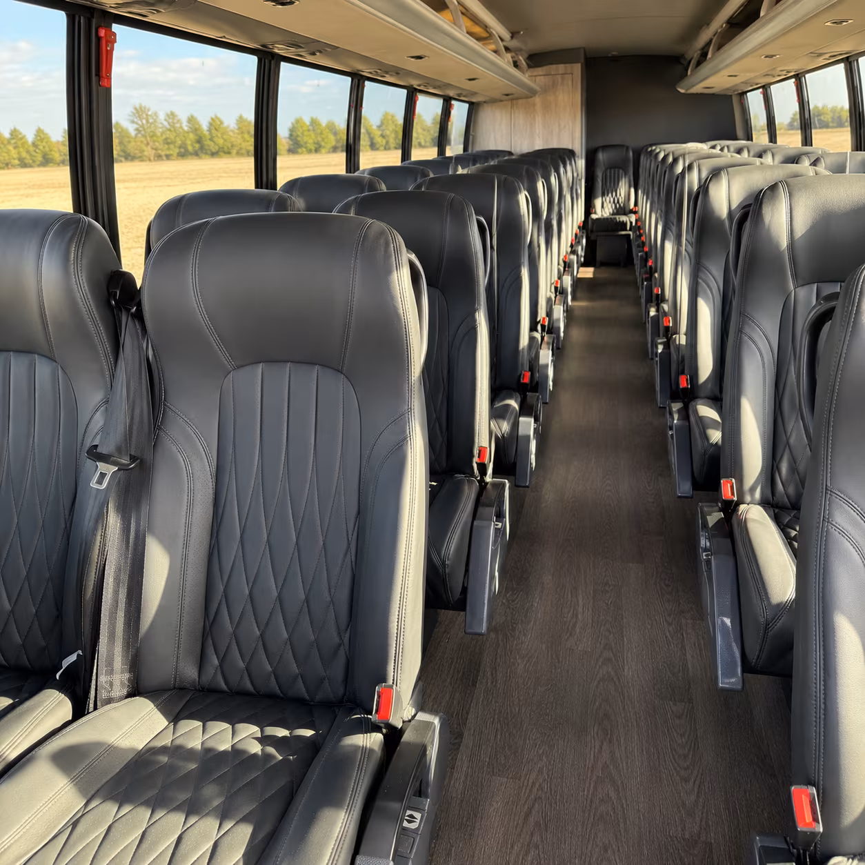 camarillo 30 passenger minibus inside