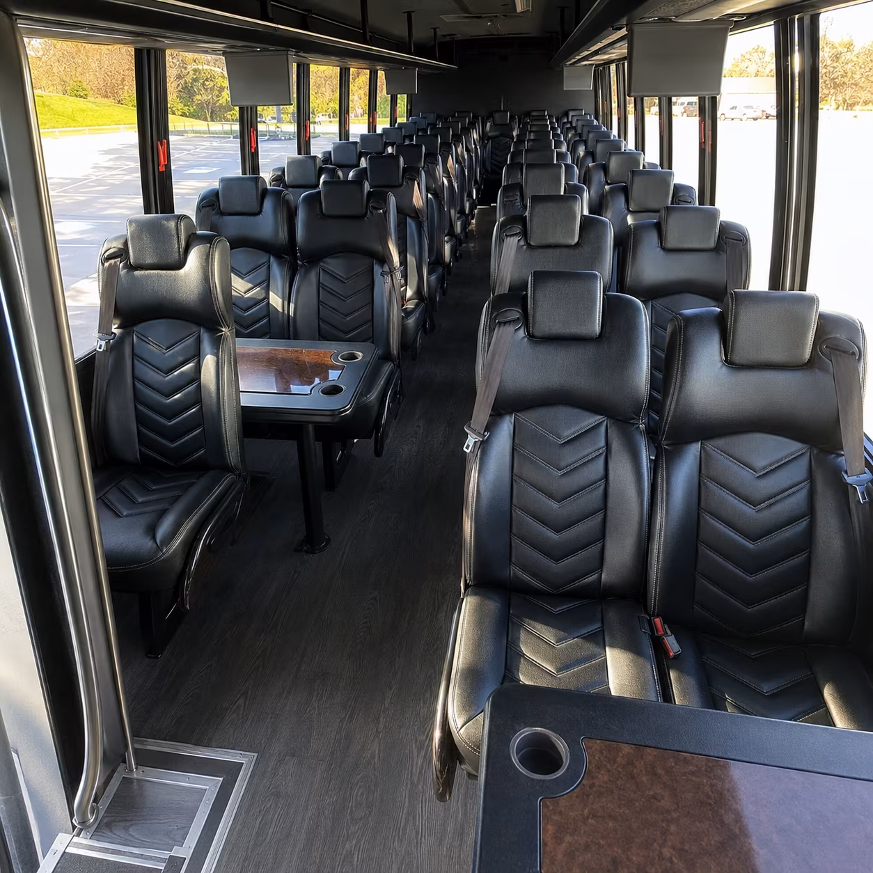 camarillo 30 passenger minibus interior