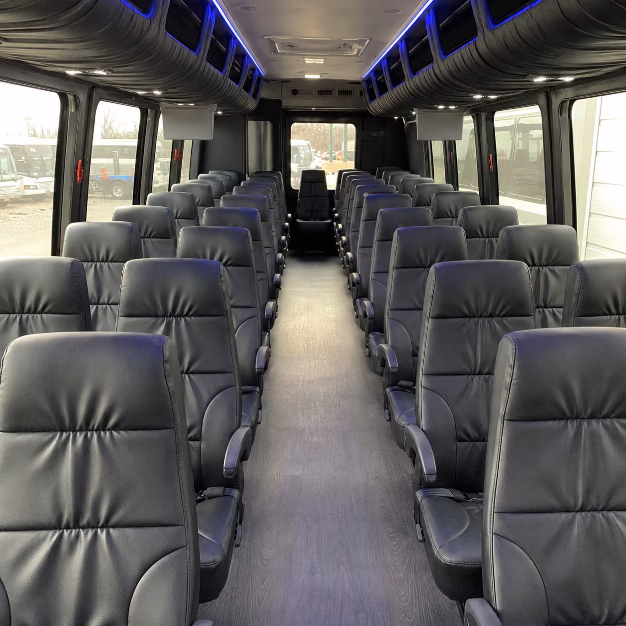 camarillo 35 passenger minibus inside