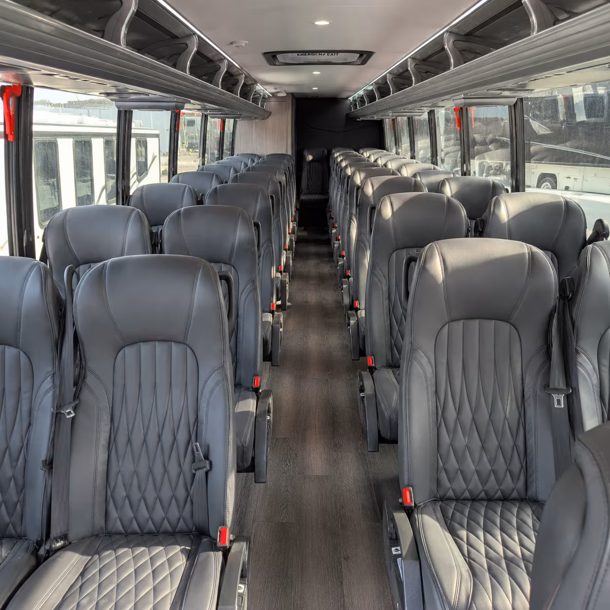 camarillo 35 passenger minibus interior