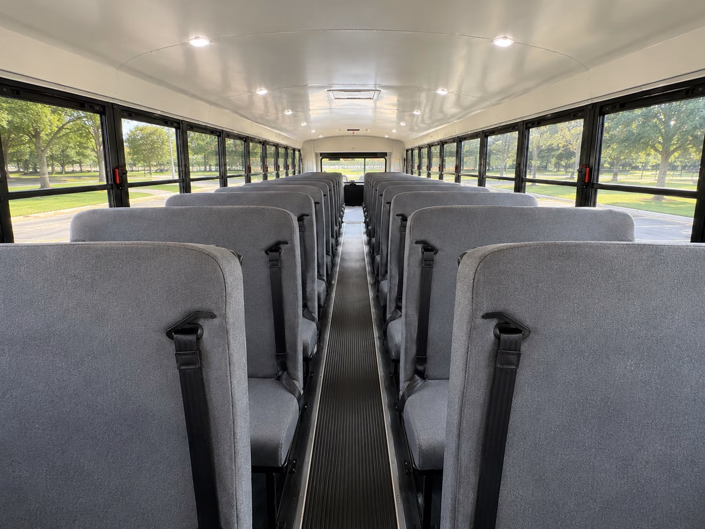camarillo school bus interior